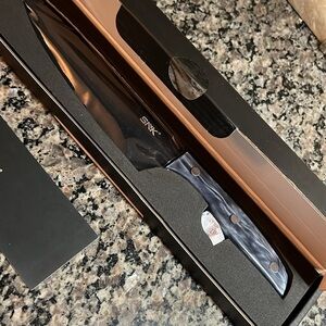 SNK 8 inch chef knife NIB